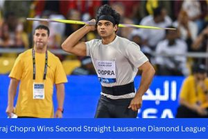 Neeraj Chopra Wins Second Straight Lausanne Diamond League Title